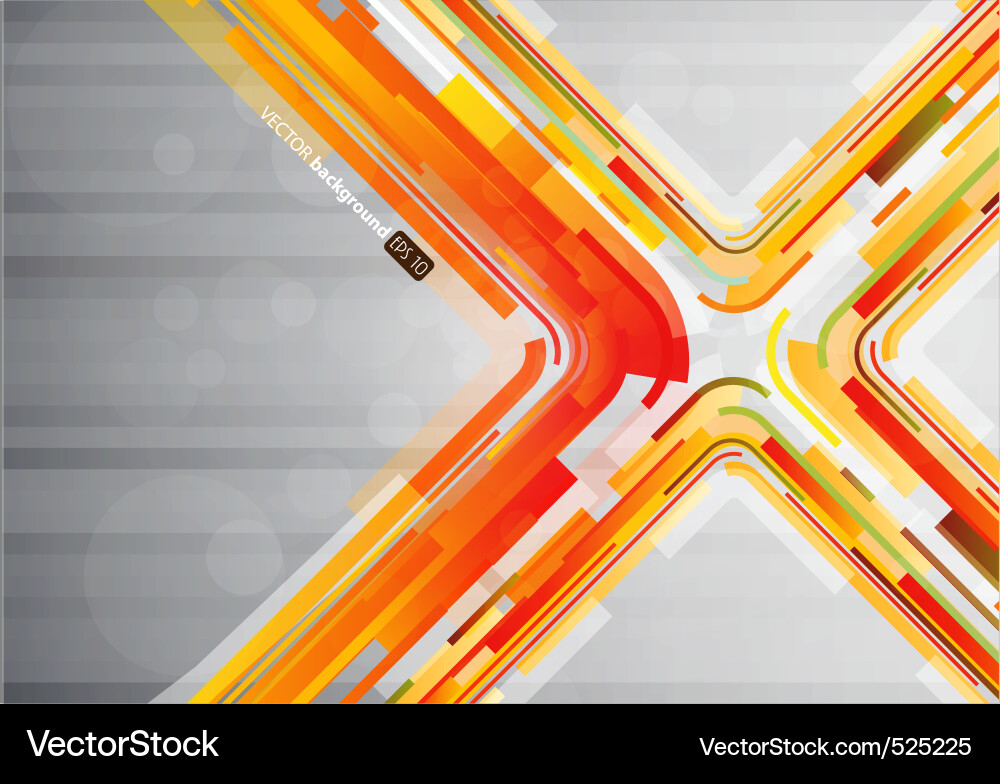 Dynamic Geometric Background vector image