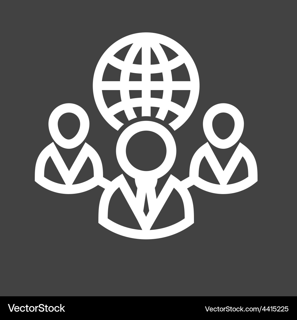 Web client server Vector Image
