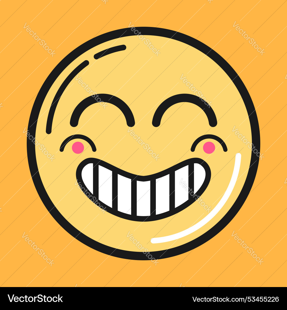 Smile day groovy element design Smile day groovy element design Vector Image