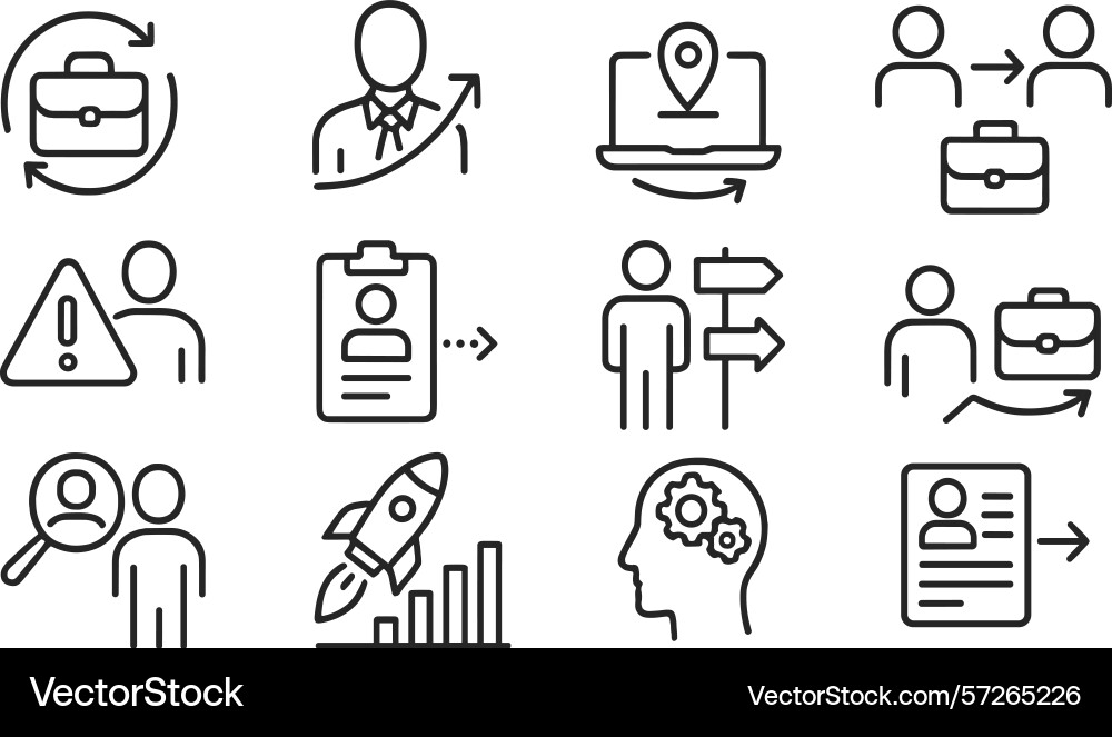 Visual representation of professional development Visual representation of professional development vector image