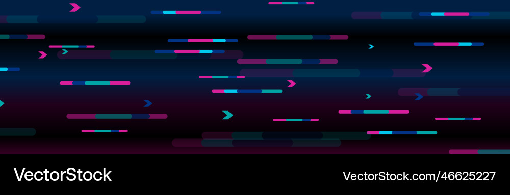 Abstract colorful geometric minimal tech Vector Image