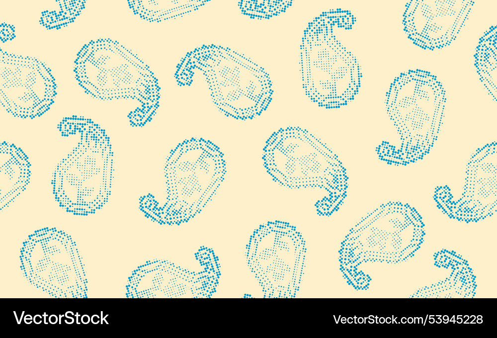 Abstract halftone seamless pattern background Abstract halftone seamless pattern background vector image