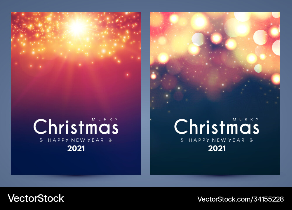 Frohe Weihnachten und glücklich neues 2021 Jahr Poster Frohe Weihnachten und glücklich neues 2021 Jahr Poster vektorbild