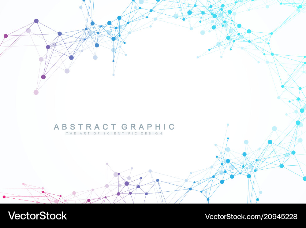 Geometric abstract background with connected lines Geometric abstract background with connected lines vector image