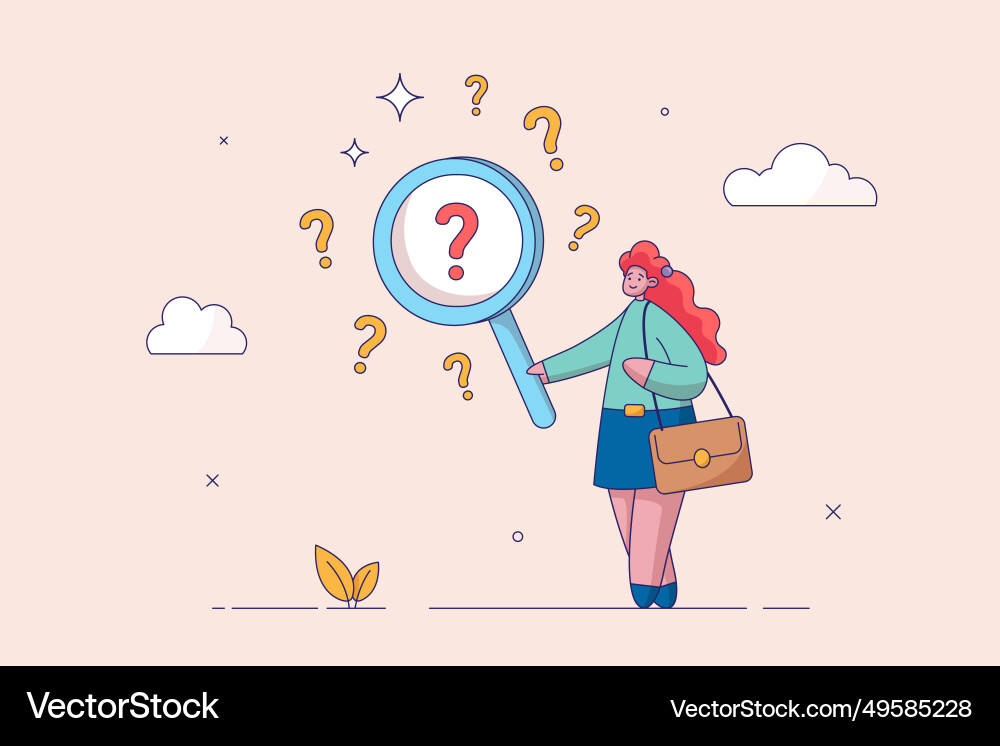 Problem management analysis concept analyze Problem management analysis concept analyze vector image