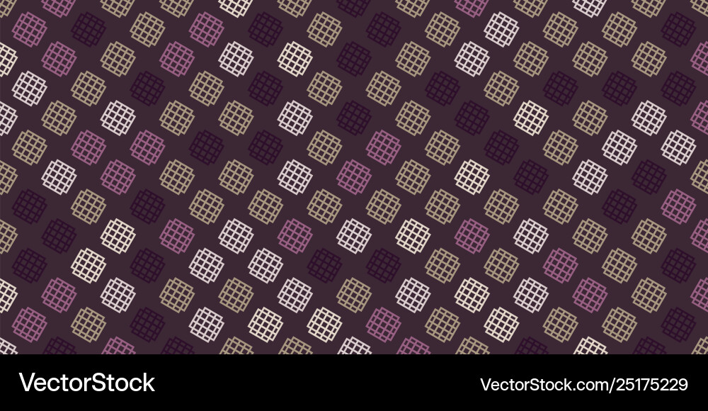 Creative abstract design from random repetitive Vector Image