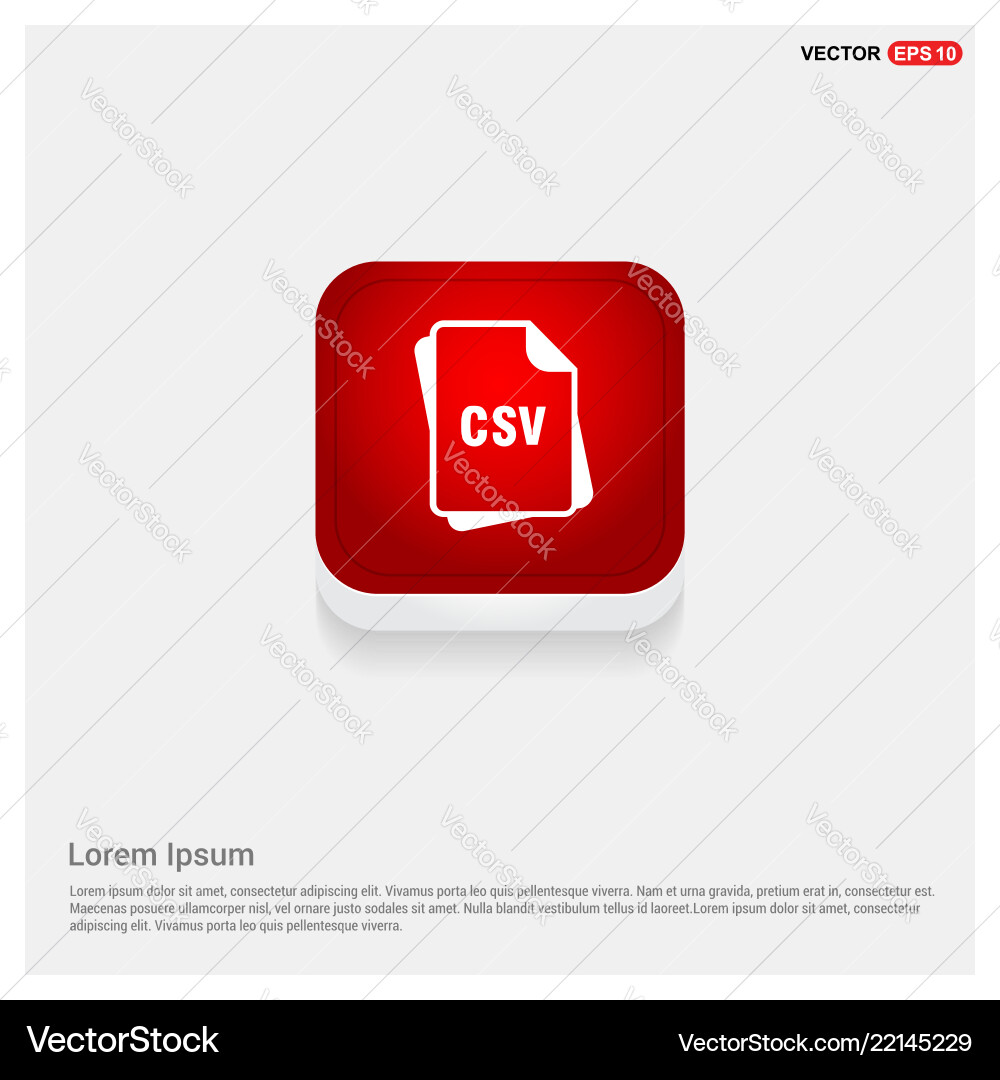 File format icon Vector Image