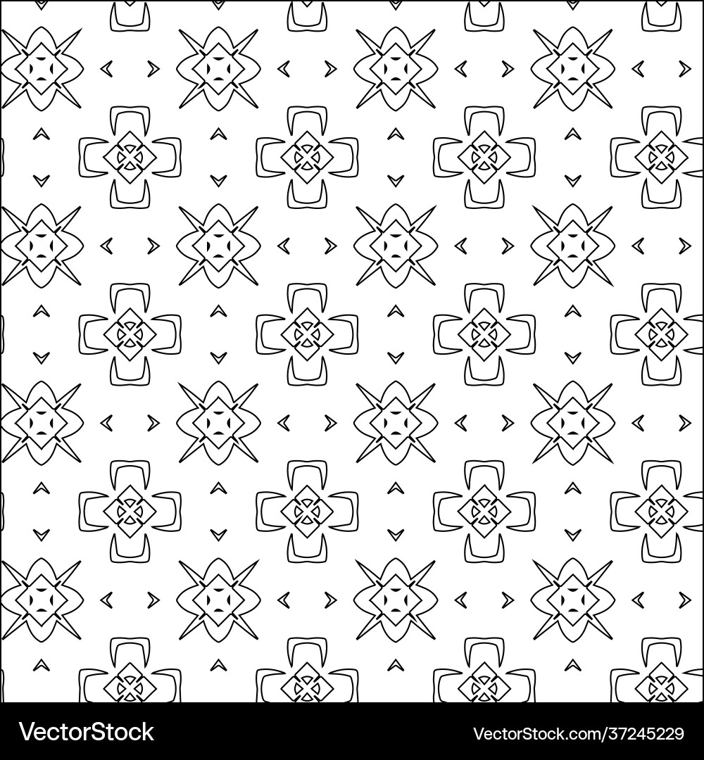 Geometric pattern with triangular elements Vector Image