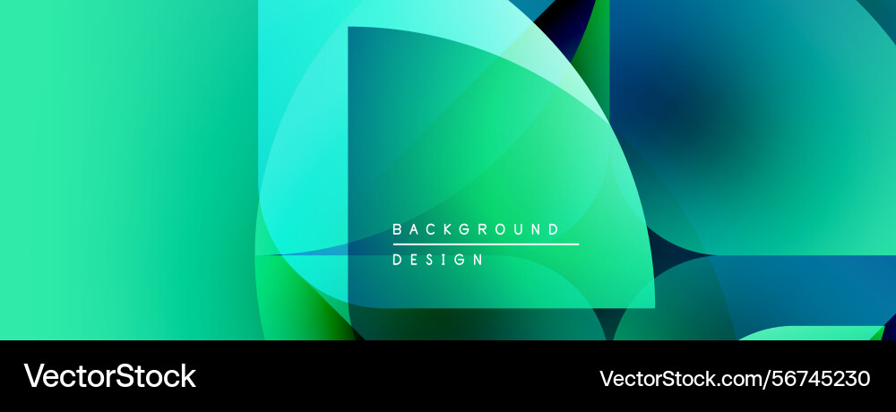 Abstract gradients blend creating dynamic visual Vector Image