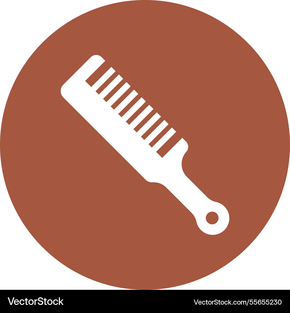 Comb icon design Vector Image