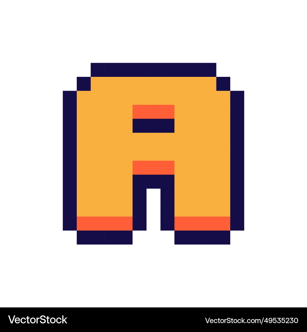 Pixel 3d retro arcade game style font Pixel 3d retro arcade game style font vector image