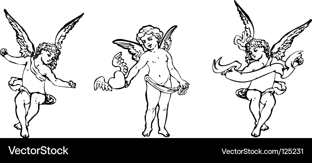 Angels Royalty Free Vector Image - VectorStock
