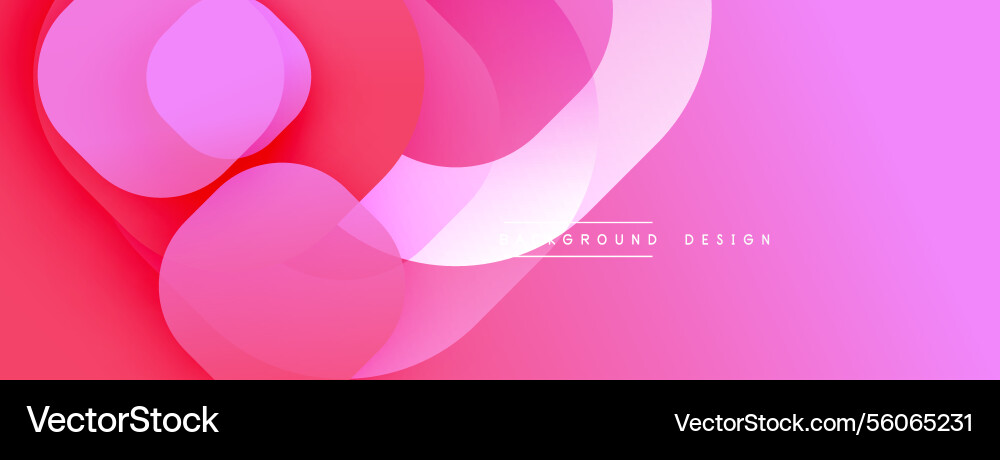 Circular abstract design with overlapping Circular abstract design with overlapping vector image