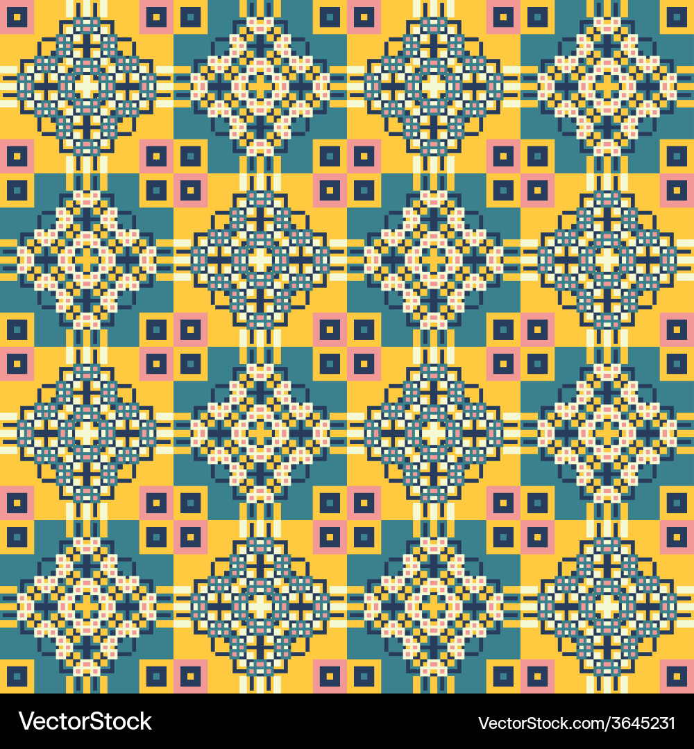 Geometric Pattern Repeat vector image