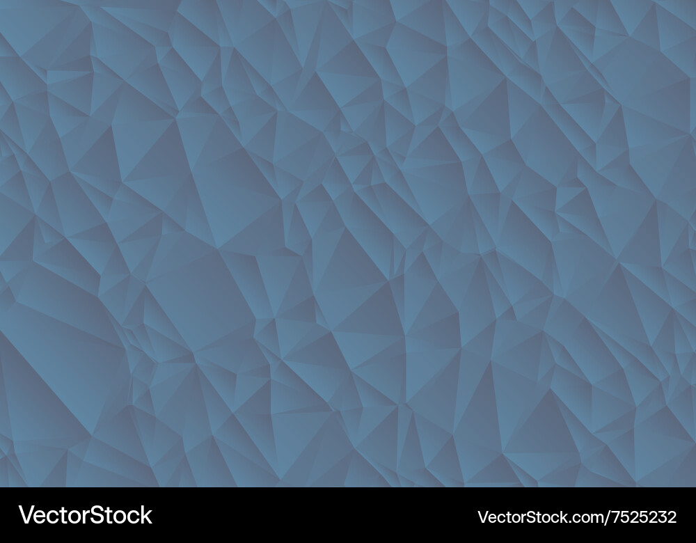 Abstract blue background consisting of triangles Vector Image