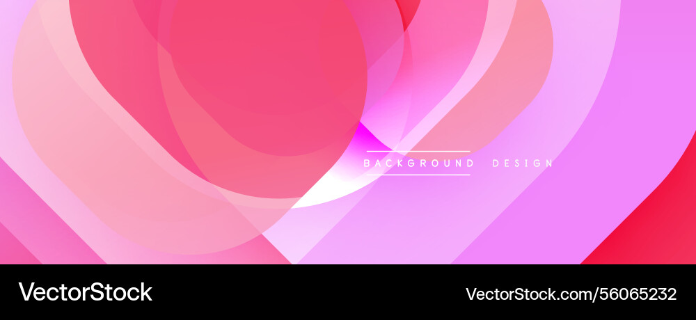 Circular abstract design with overlapping Circular abstract design with overlapping vector image