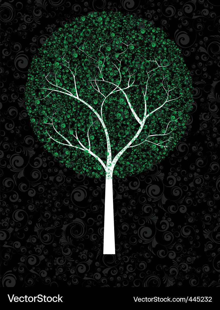 Tree vector image