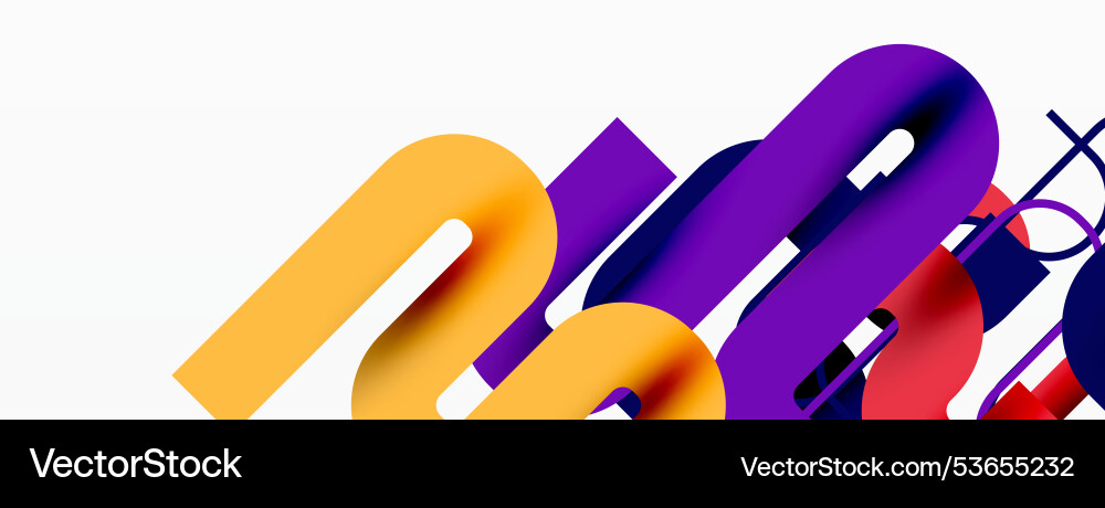 Wave lines minimal abstract background Vector Image