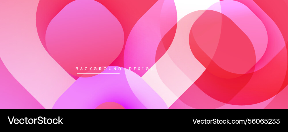 Circular abstract design with overlapping Circular abstract design with overlapping vector image