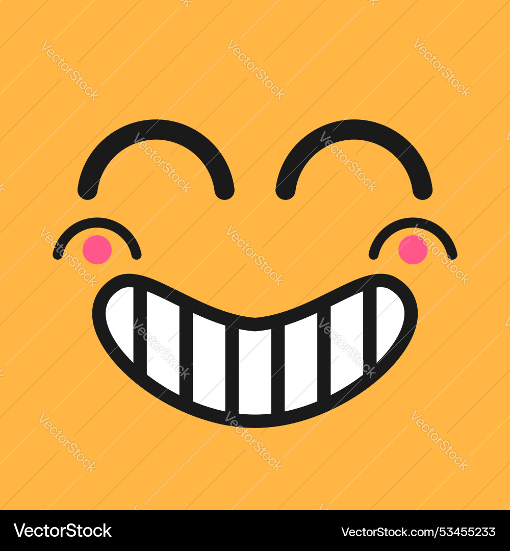 Smile day groovy element design Smile day groovy element design Vector Image