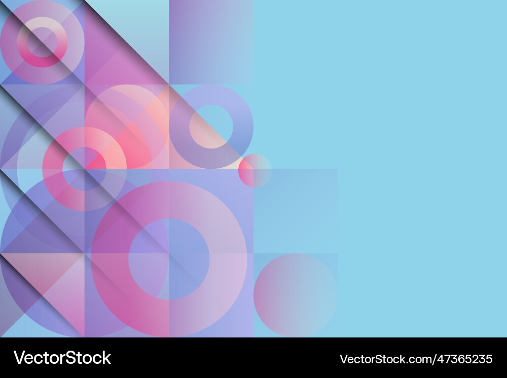 Abstract gradient geometric background Abstract gradient geometric background vector image