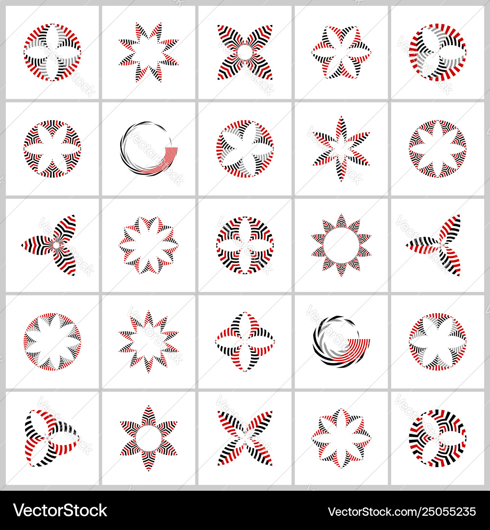 Design elements set Design elements set vector image