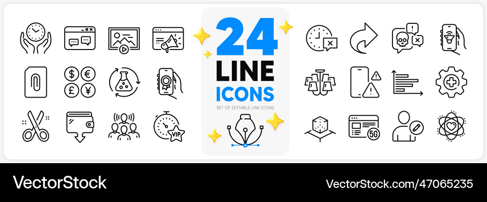 Icons set of medicine cut and horizontal chart Icons set of medicine cut and horizontal chart Vector Image