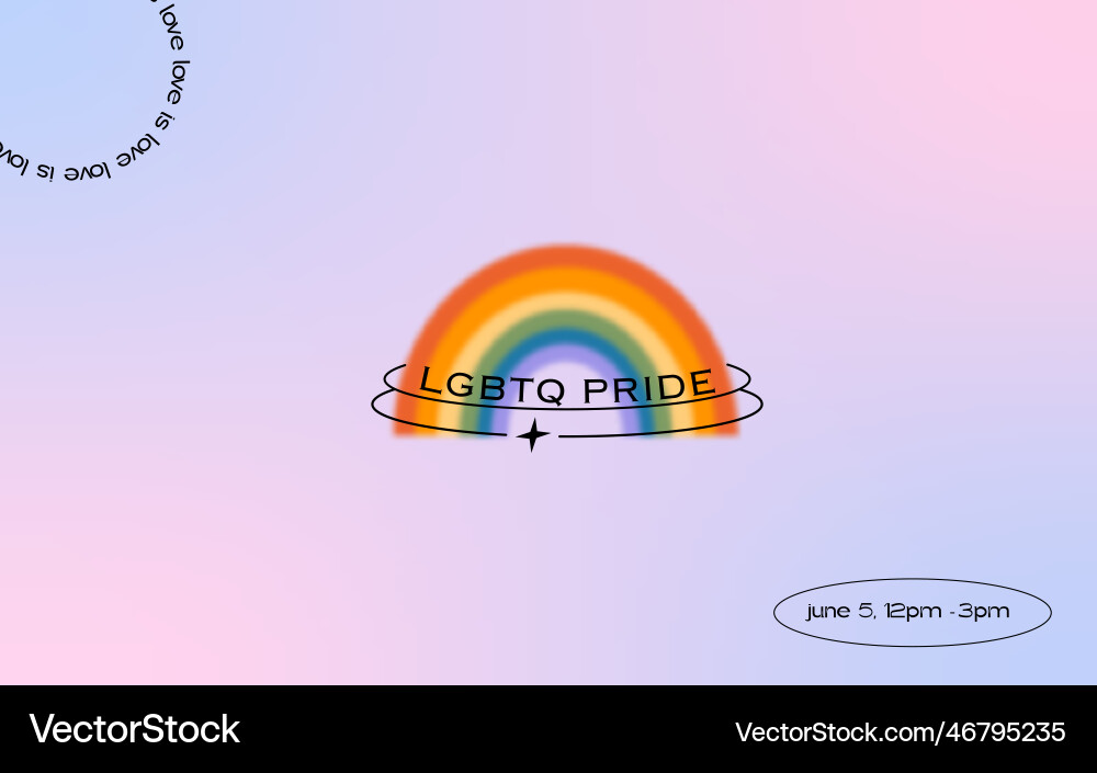 Lgbtq pride web banner design gradient mesh Lgbtq pride web banner design gradient mesh Vector Image