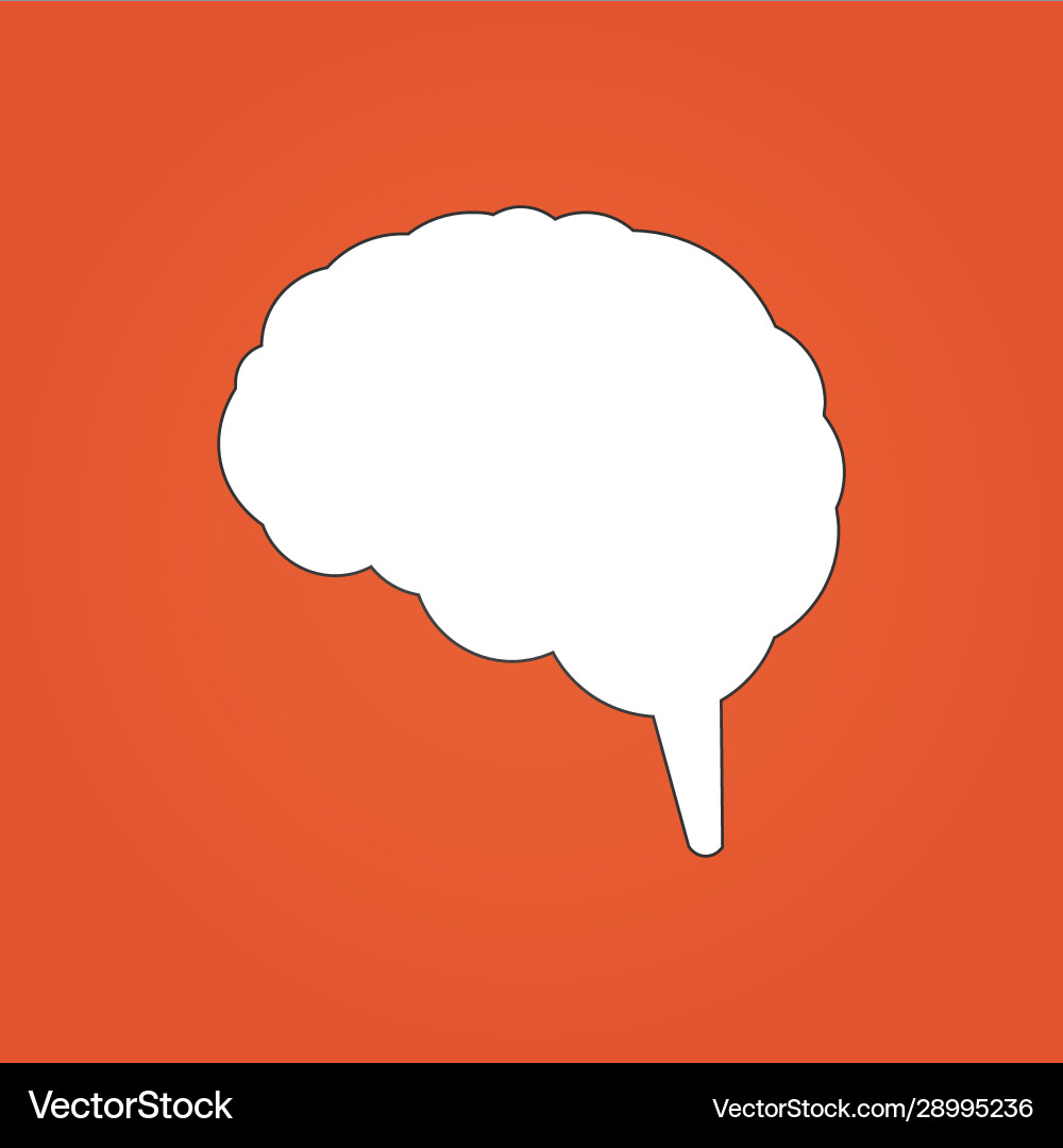 Brain icon can be used for web design apps Brain icon can be used for web design apps Vector Image