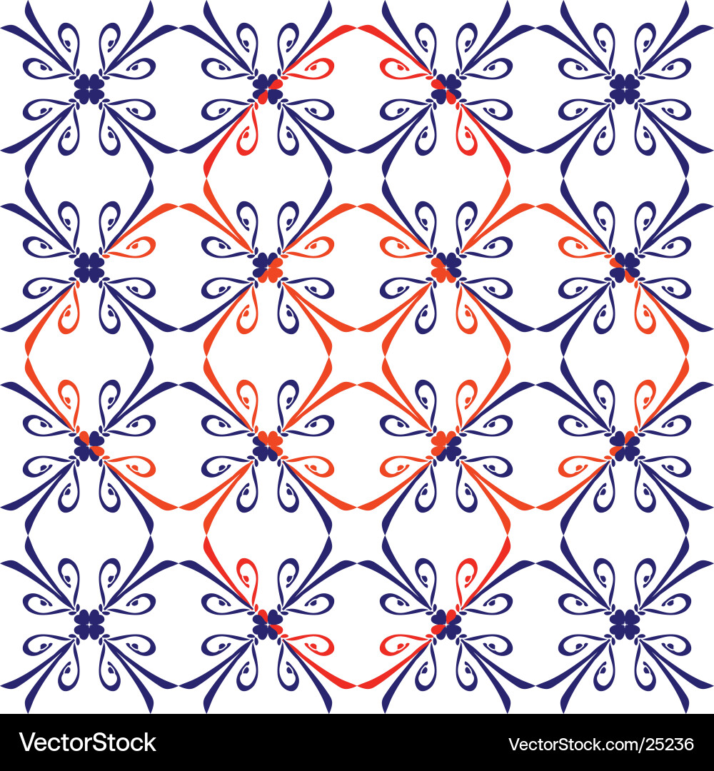 Intricate Swirl Pattern vector image