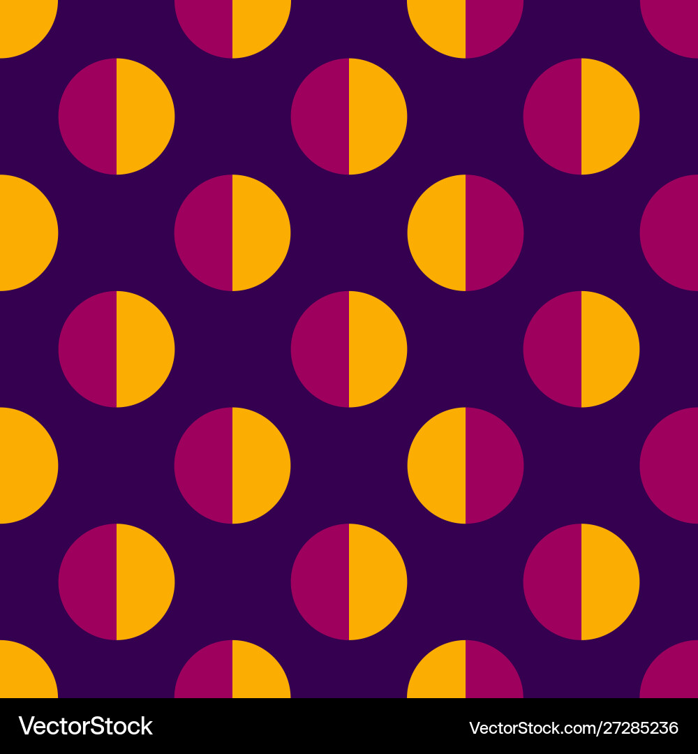 Modern abstract seamless pattern colorful circles Modern abstract seamless pattern colorful circles vector image