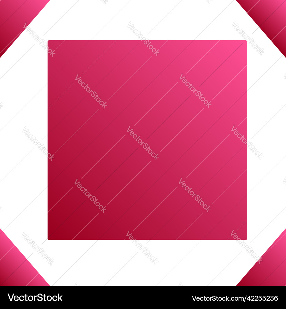 Square format abstract background backdrop simple Vector Image