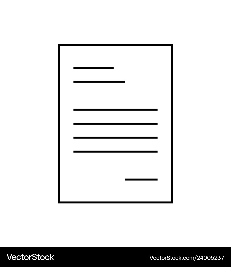 Paper document file web icon symbol design Paper document file web icon symbol design Vector Image