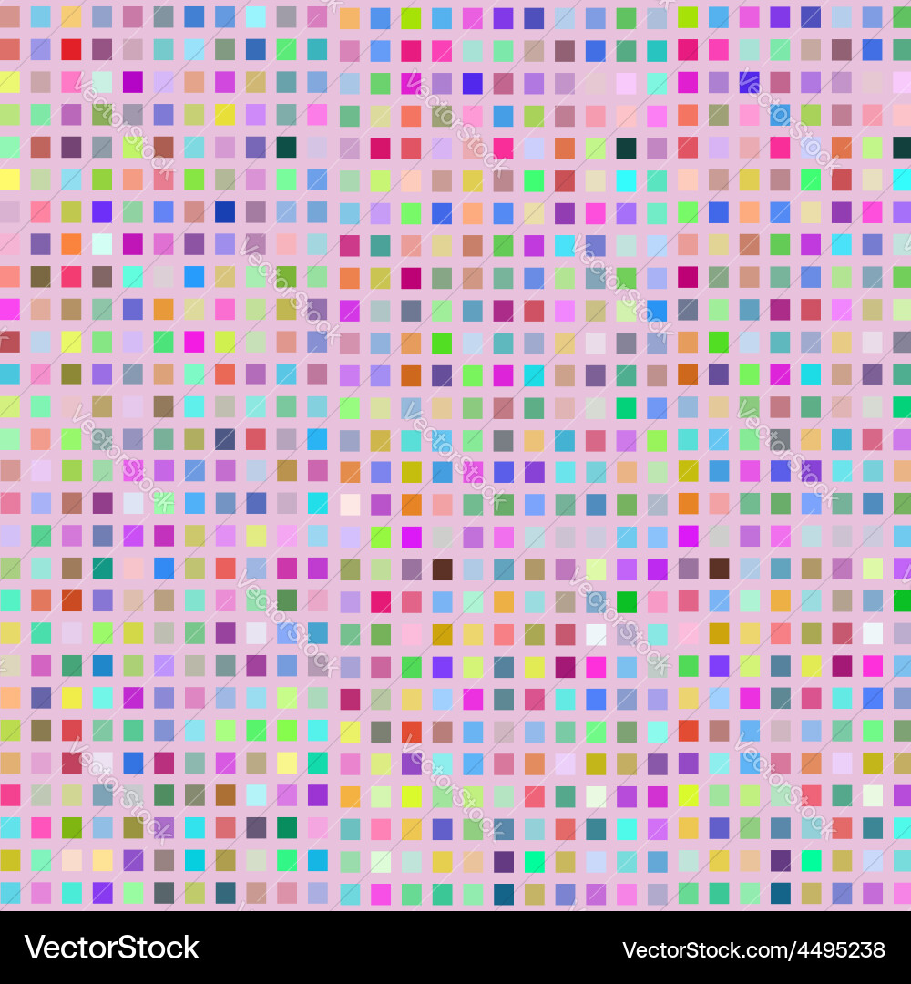 Geometric Square Pattern Vector Image