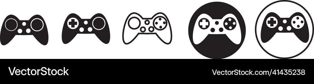 Joystick videogame controller Vector Image