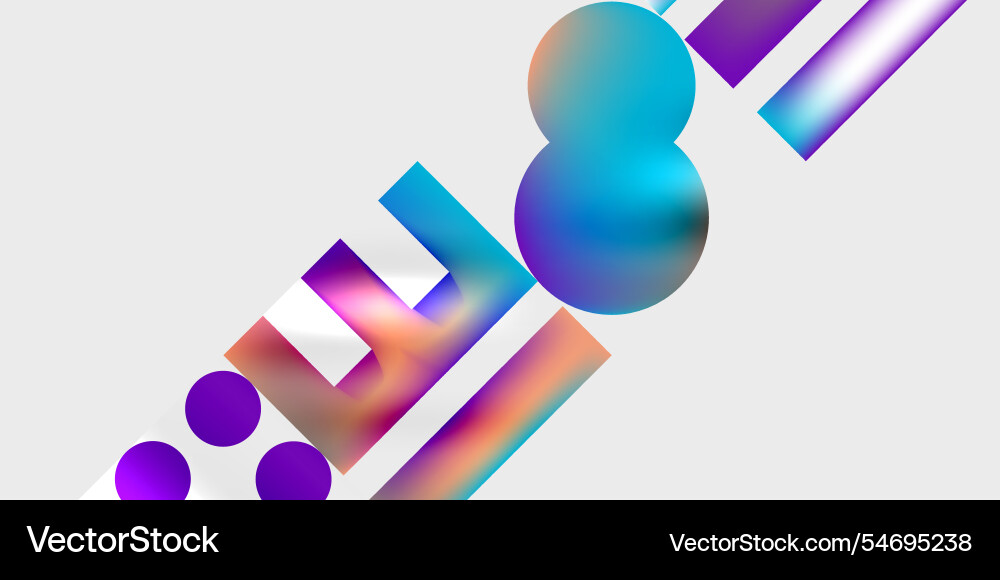 Triangles circles squares rectangles design Triangles circles squares rectangles design vector image