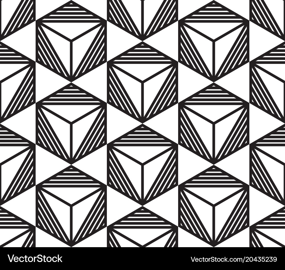 Abstract repeating classical background vector image