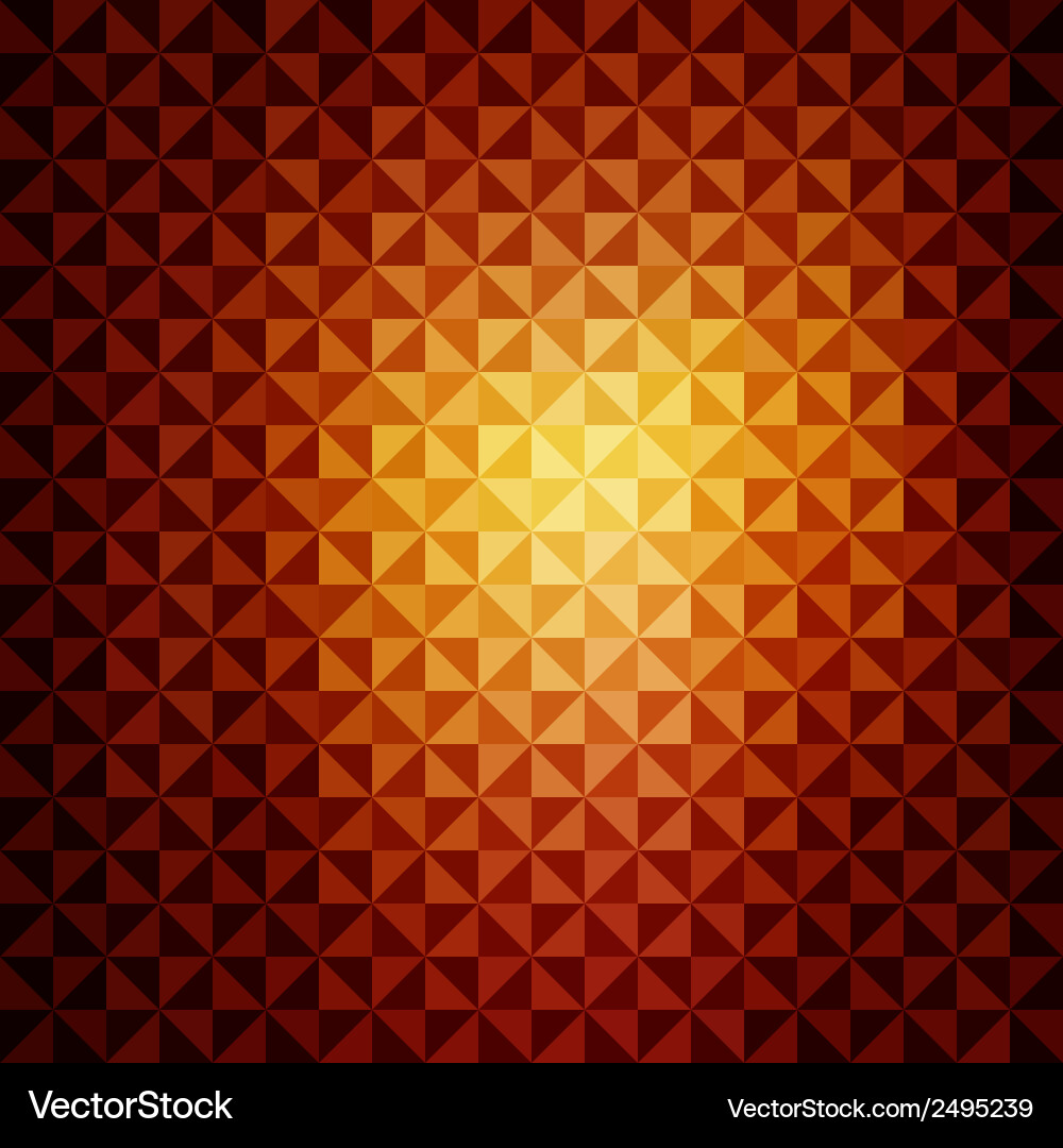 Creative triangle pattern background vector image