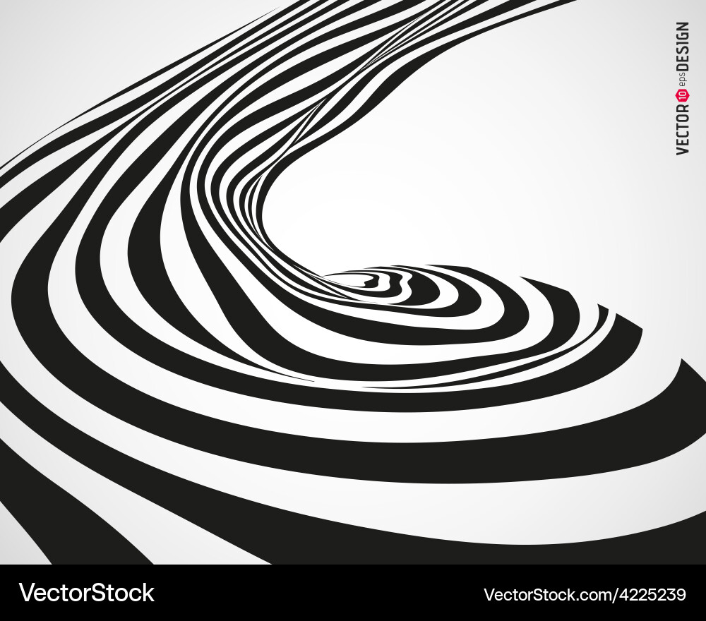 Dynamic Wave Pattern Background vector image