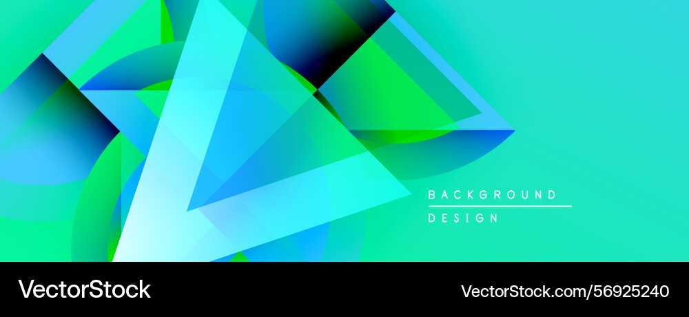 Abstract geometric shapes overlap creating Abstract geometric shapes overlap creating vector image