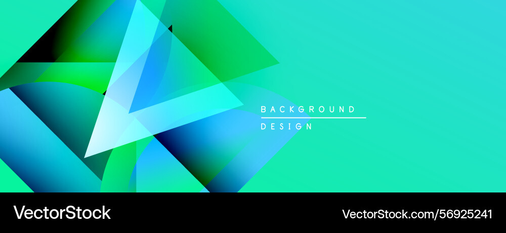 Abstract geometric shapes overlap creating Abstract geometric shapes overlap creating Vector Image