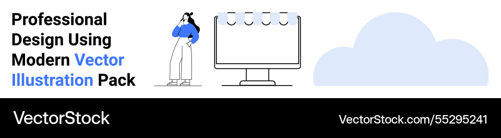 Designer brainstorming with calendar interface Designer brainstorming with calendar interface Vector Image