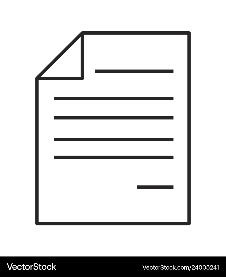 Paper document file with bent horn web icon Paper document file with bent horn web icon Vector Image