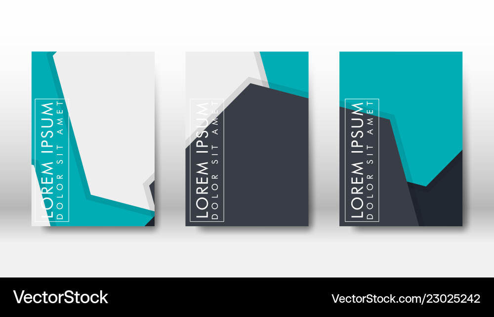 Abstract cover with hexagon elements book design Abstract cover with hexagon elements book design Vector Image