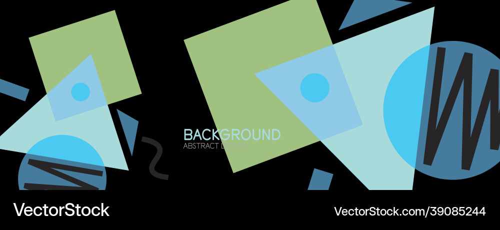 Abstract background blocks lines triangles Abstract background blocks lines triangles vector image