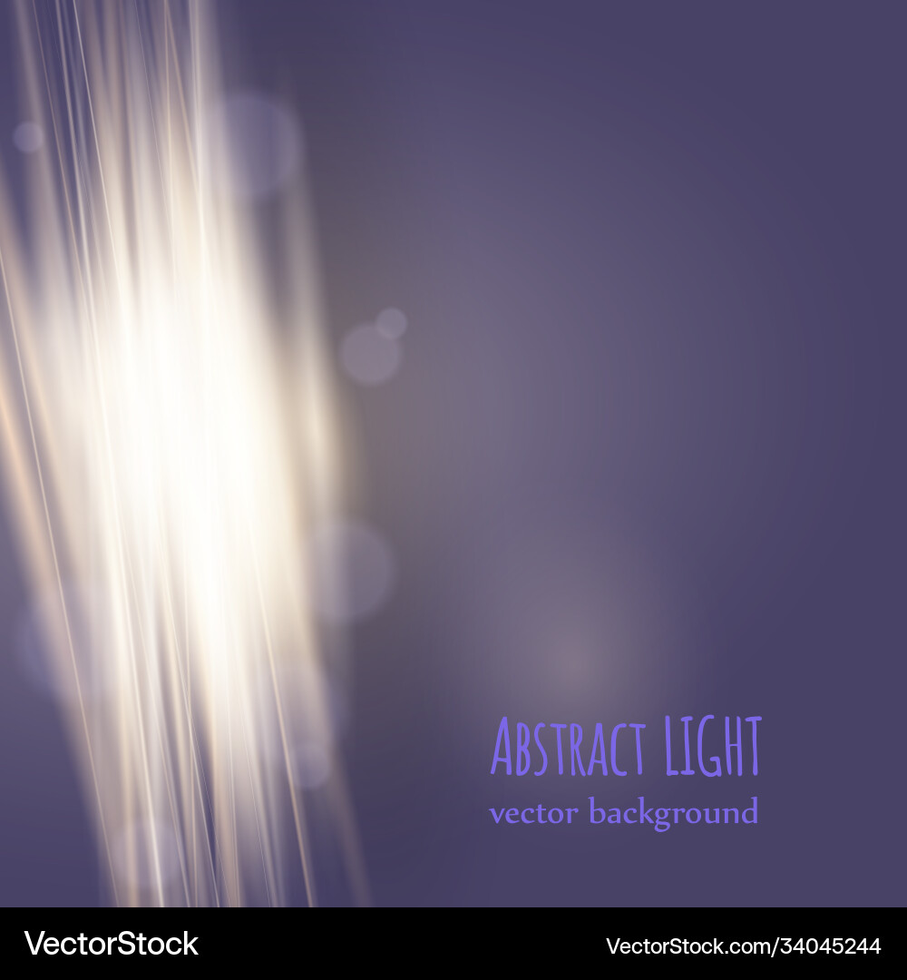 Abstract bokeh background Vector Image