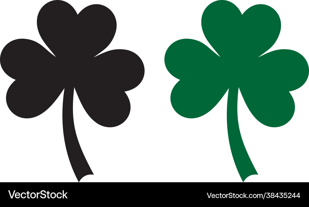 Shamrock vector image