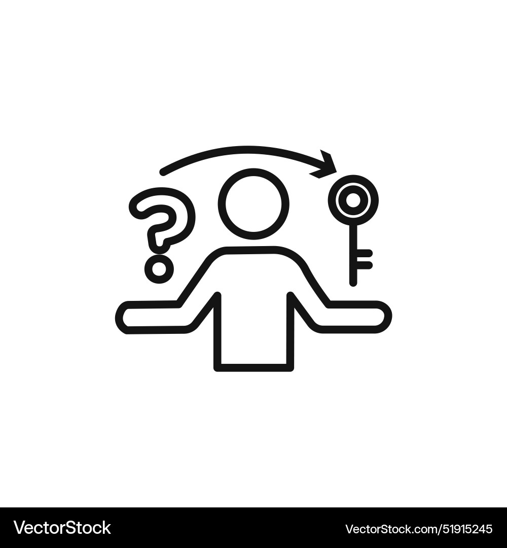 Problem solving skills icon set collection for web Problem solving skills icon set collection for web Vector Image