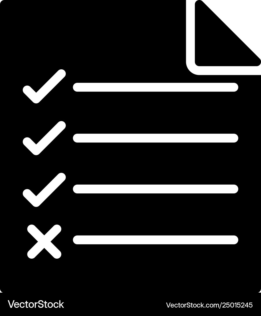 Task list Task list vector image