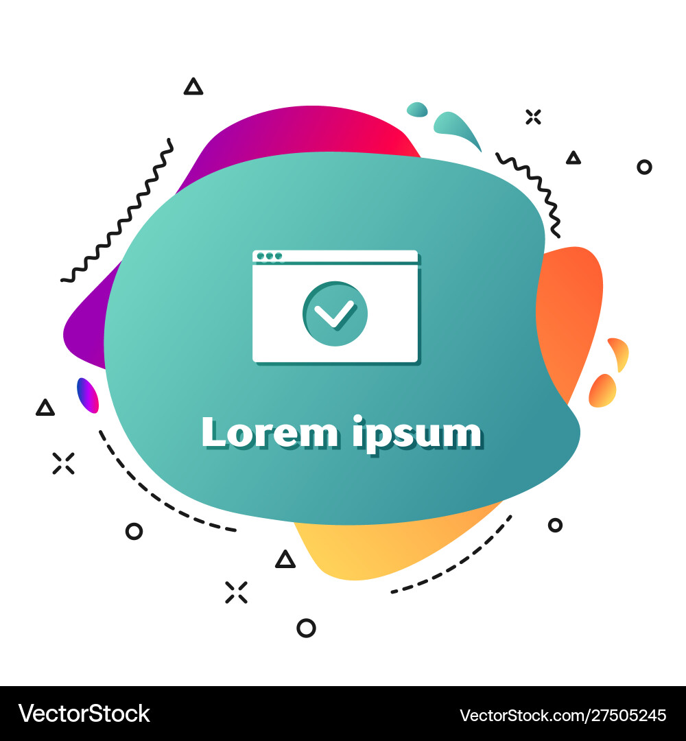 White secure your site with https ssl icon White secure your site with https ssl icon vector image